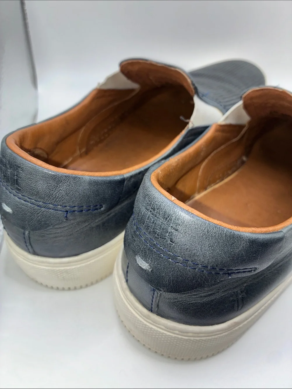 Frye Mens Astor Perforated Slip-on Sneakers